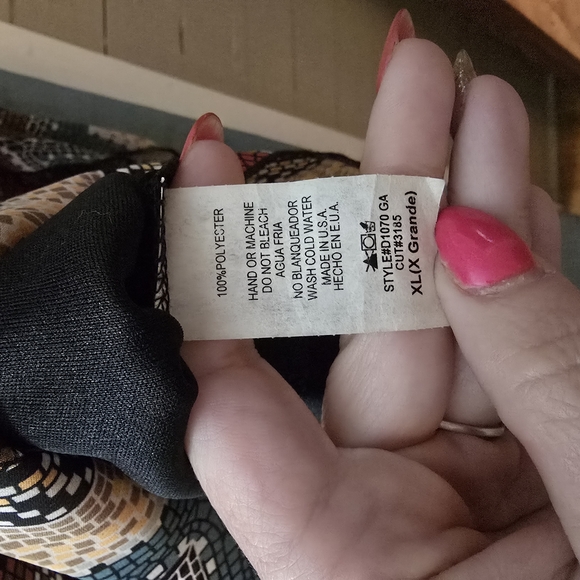 Chevron Patterned Dress - Picture 3 of 4